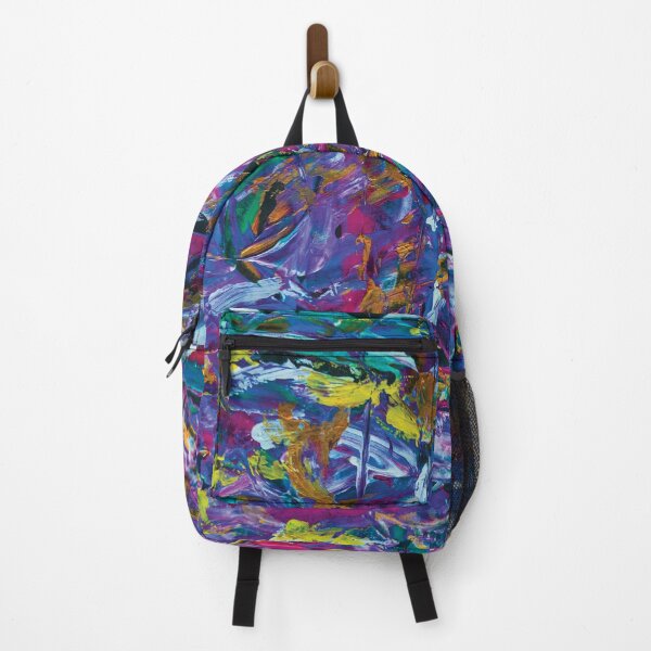 Item preview, Dancing colors abstract painting designed and sold by pineappledizajn.
