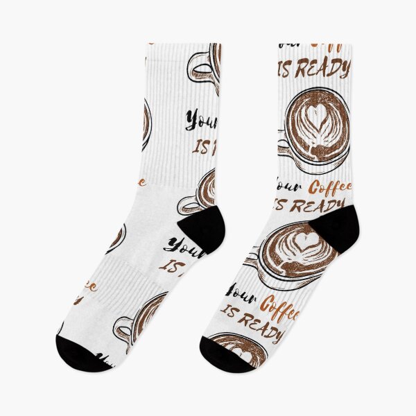 Item preview, YOUR COFFEE IS READY designed and sold by RedFlamenco.