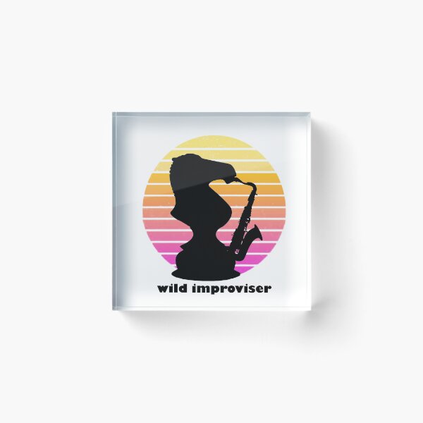 Item preview, Wild improviser retro sunset designed and sold by Xdelacra.