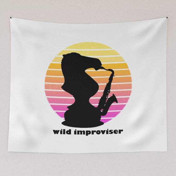 Item preview, Wild improviser retro sunset designed and sold by Xdelacra.