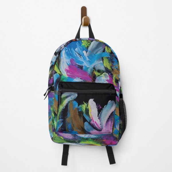 Item preview, Dancing Waves, abstract painting designed and sold by pineappledizajn.