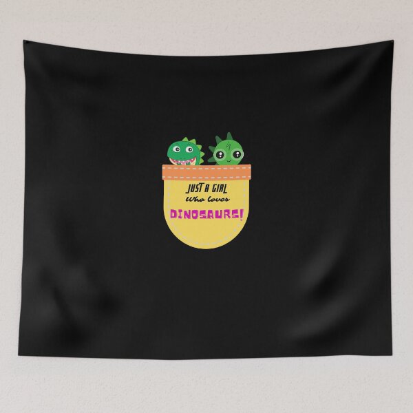Item preview,  just a girl who loves dinosaurs designed and sold by H2O-Shop.