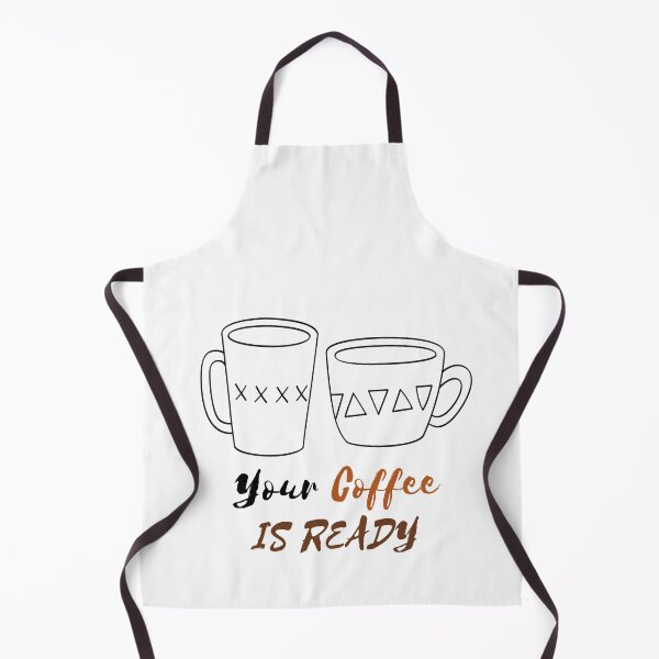 Item preview, YOUR COFFEE IS READY designed and sold by RedFlamenco.