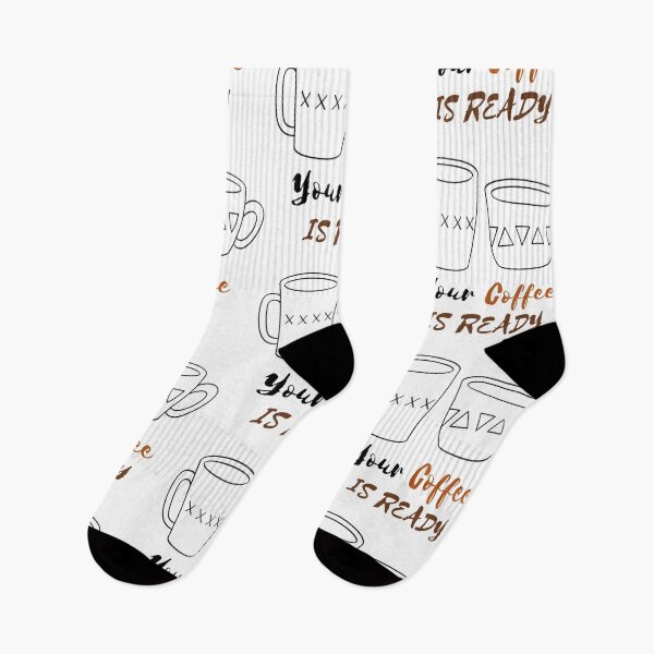 Item preview, YOUR COFFEE IS READY designed and sold by RedFlamenco.
