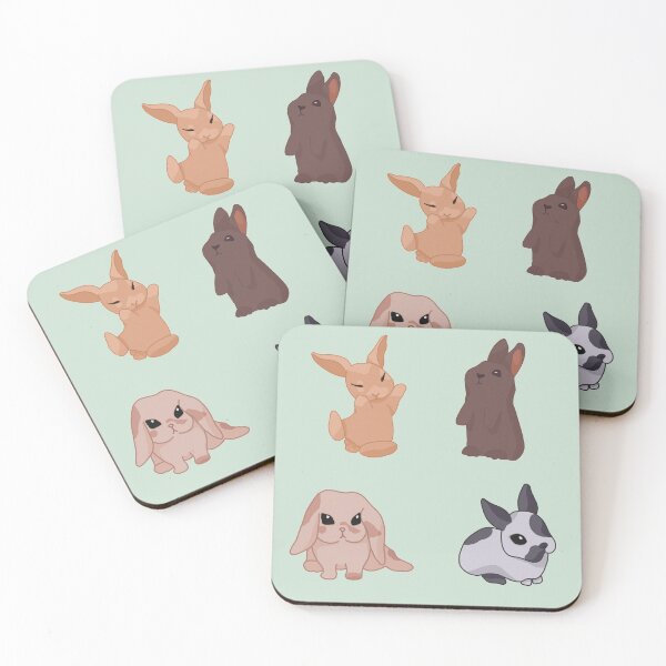 Item preview, Cute Bunny Pack - Sage green! designed and sold by ScholzAf.
