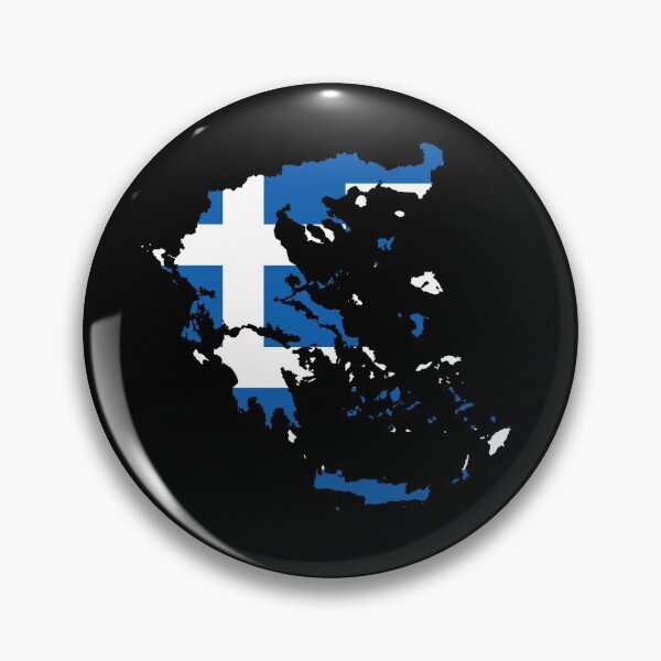 Item preview, Greek flag and map designed and sold by angelisart.
