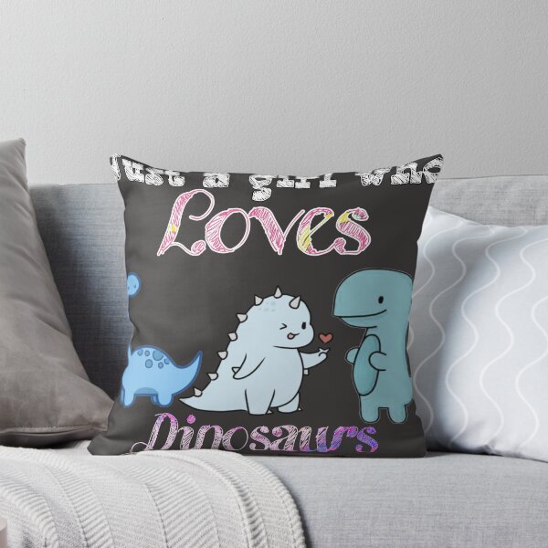 Item preview, Just a girl who loves dinosaurs designed and sold by WEShop23.