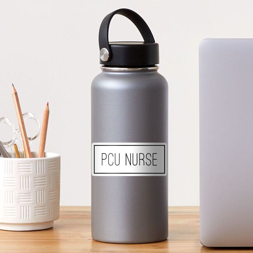 progressive-care-unit-nurse-sticker-for-sale-by-aaprints-redbubble