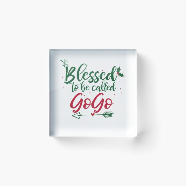 Item preview, Blessings To Be Called Gogo Christmas Grandma designed and sold by vernama6manna5.
