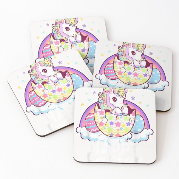 Item preview, Happy Easter Unicorn Bunny Girls Kids Easter Eggs,e designed and sold by joandinkelSH.
