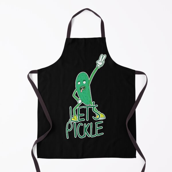 Item preview, Let's Pickle - Rock Out Pickle Man in Blue designed and sold by Vincent White.