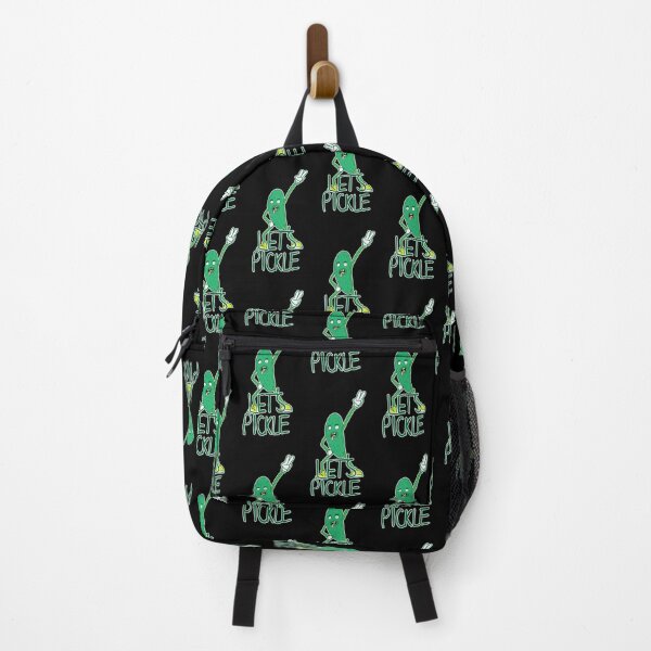 Item preview, Let's Pickle - Rock Out Pickle Man in Blue designed and sold by Vincent White.