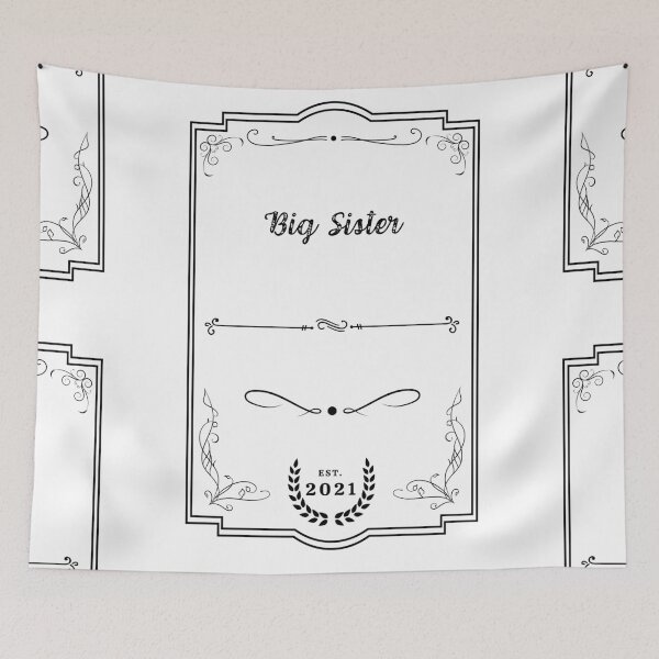 Item preview, Big Sister Established 2021 | Sister | Brother | Bro | Uncle | Mommy | Expecting | Father to Be designed and sold by itsokaybyme.