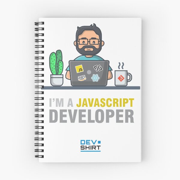 Item preview, I'm a Javascript Developer (Light) designed and sold by Devshirt.