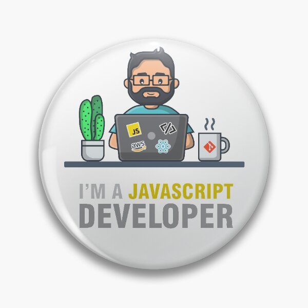 Item preview, I'm a Javascript Developer (Light) designed and sold by Devshirt.