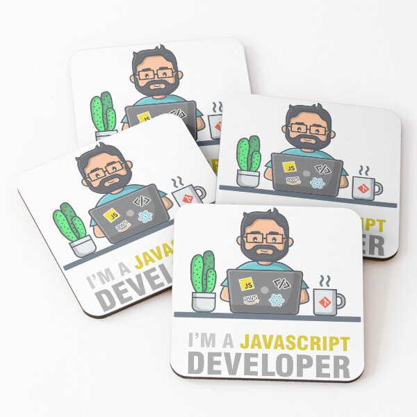 Item preview, I'm a Javascript Developer (Light) designed and sold by Devshirt.