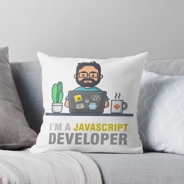 Item preview, I'm a Javascript Developer (Light) designed and sold by Devshirt.