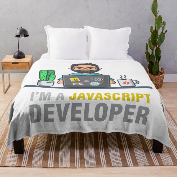 Item preview, I'm a Javascript Developer (Light) designed and sold by Devshirt.