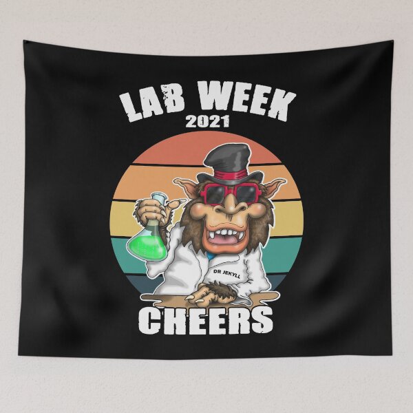 Item preview, Funny Lab Week Laboratory technician designed and sold by Status71.