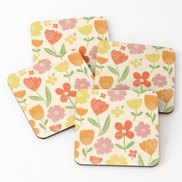 Item preview, Bold summer floral pattern designed and sold by sarah morley.