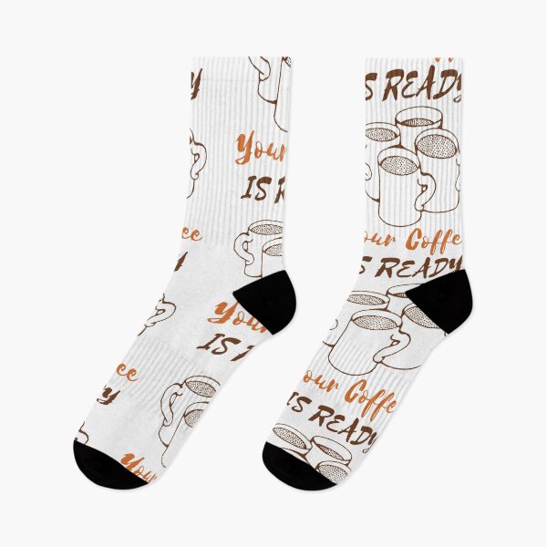 Item preview, YOUR COFFEE IS READY designed and sold by RedFlamenco.
