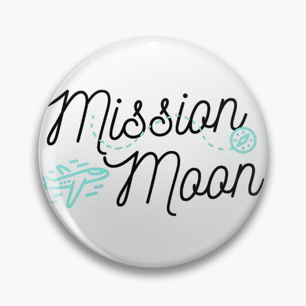 Item preview, Mission Moon artwork 1 (light) designed and sold by TraderShirts.