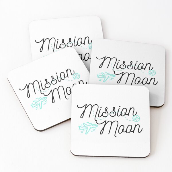 Item preview, Mission Moon artwork 1 (light) designed and sold by TraderShirts.