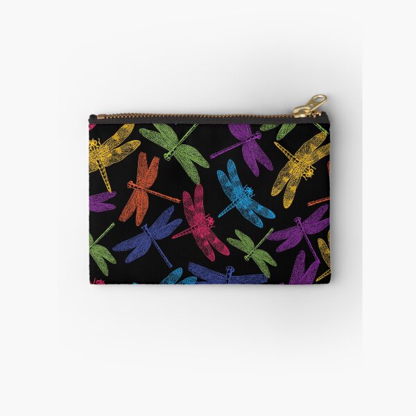 Item preview, COLORFUL DRAGONFLIES ABSTRACT FLYING PATTERN designed and sold by samArtline.