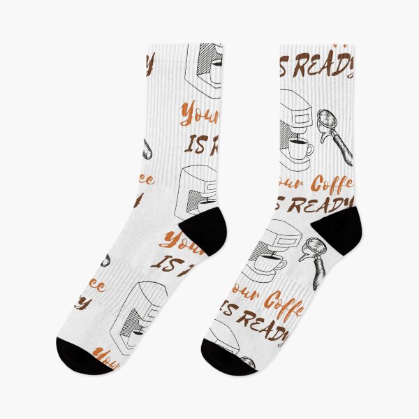 Item preview, YOUR COFFEE IS READY designed and sold by RedFlamenco.