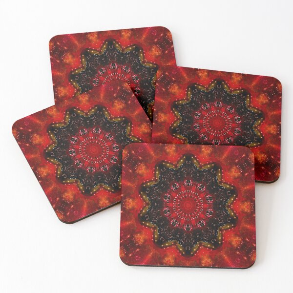 Item preview, Red sun pattern designed and sold by DCSMKreativ.