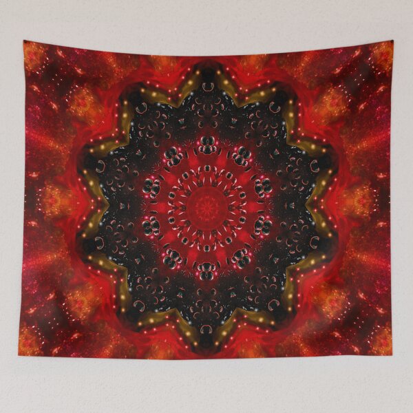 Item preview, Red sun pattern designed and sold by DCSMKreativ.
