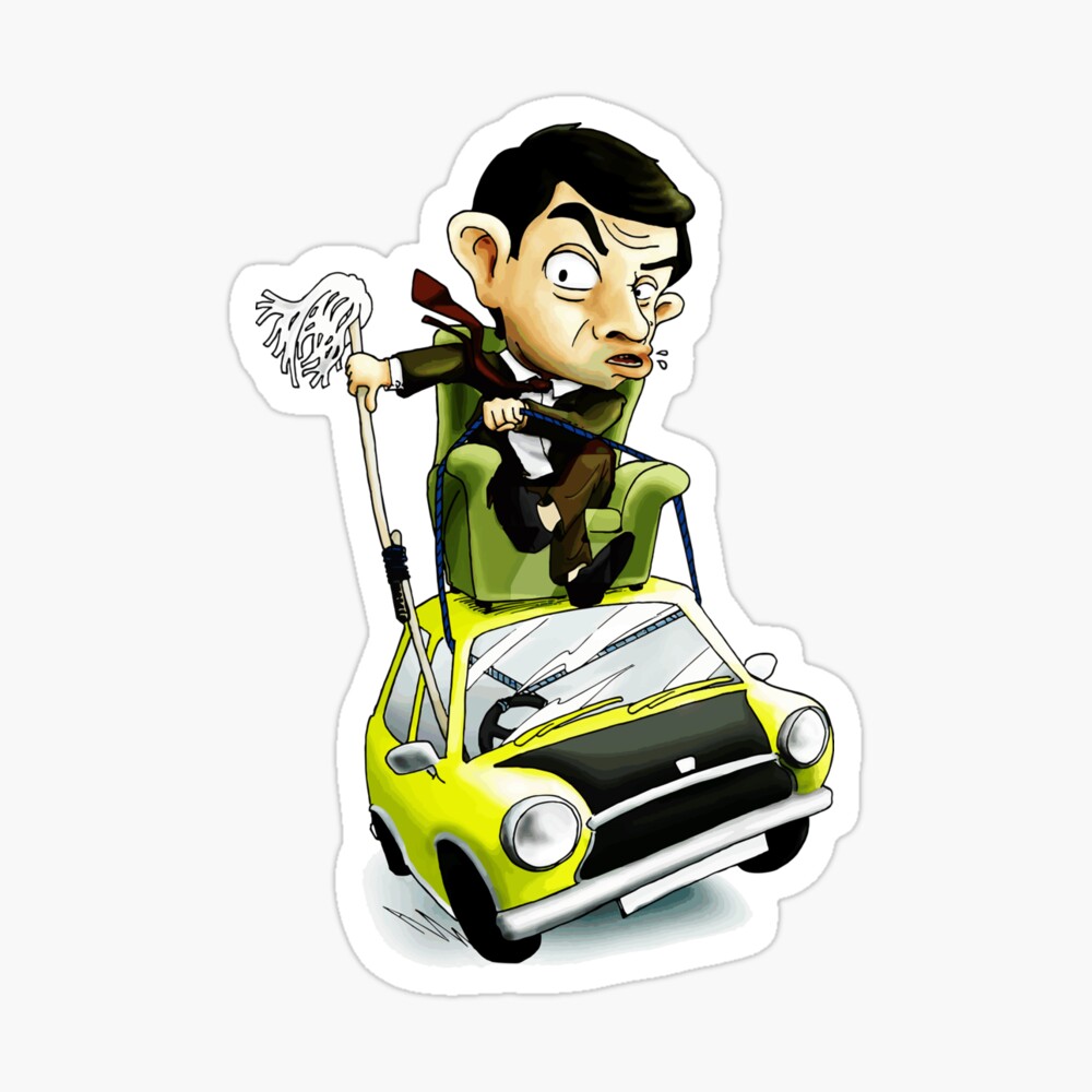 mr bean cartoon art mr bean cartoon art