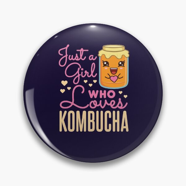 Item preview, Just a Girl Who Loves Kombucha Tea designed and sold by jaygo.