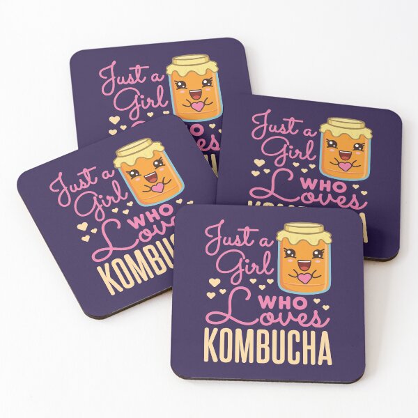 Item preview, Just a Girl Who Loves Kombucha Tea designed and sold by jaygo.