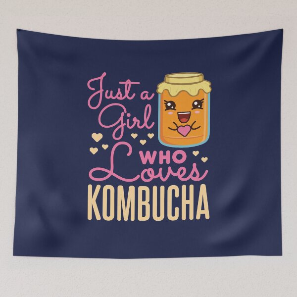 Item preview, Just a Girl Who Loves Kombucha Tea designed and sold by jaygo.