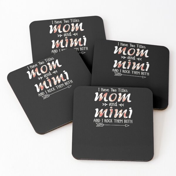 Item preview, I Have Two Titles Mom And Mimi And I Rock Them Mothers Day  designed and sold by manidala.
