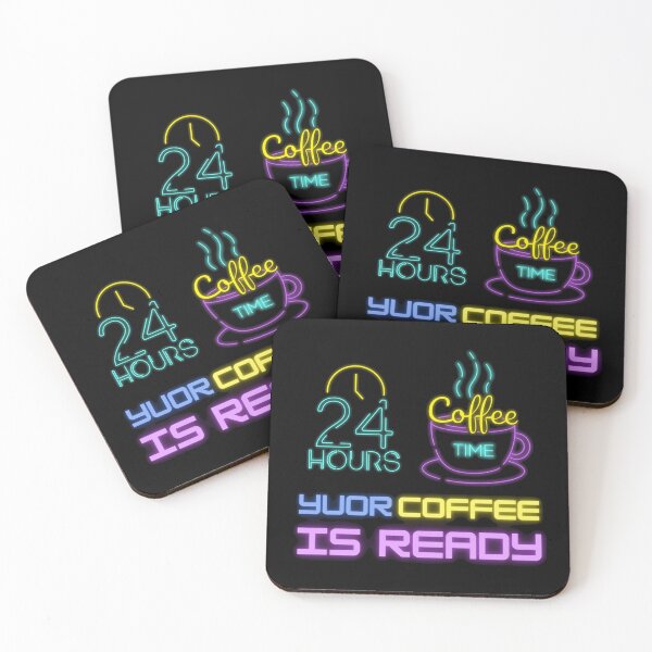 Item preview, YOUR COFFEE IS READY designed and sold by RedFlamenco.