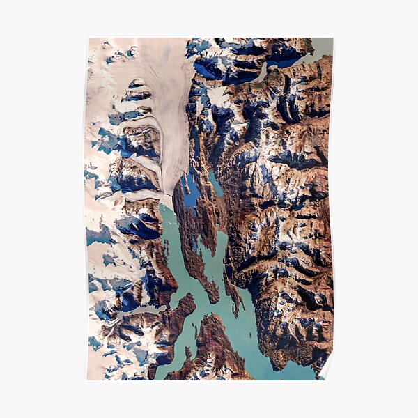 Upsala Glacier Patagonia Poster