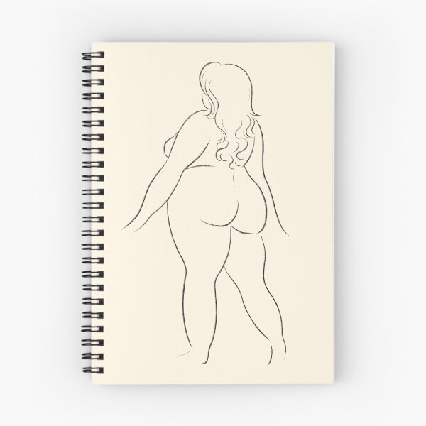 Item preview, Beautiful body positive minimalist line work art by BopoWatercolour  designed and sold by BopoWatercolour.