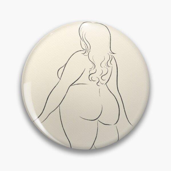 Item preview, Beautiful body positive minimalist line work art by BopoWatercolour  designed and sold by BopoWatercolour.