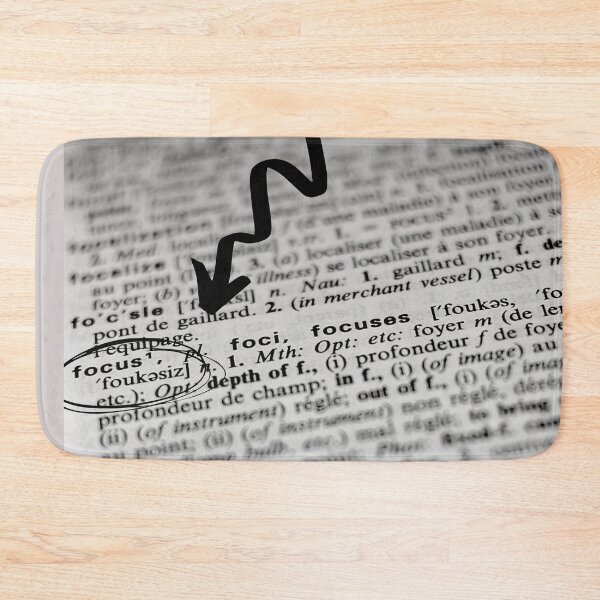 Item preview, FOCUS designed and sold by Swooncake Press.