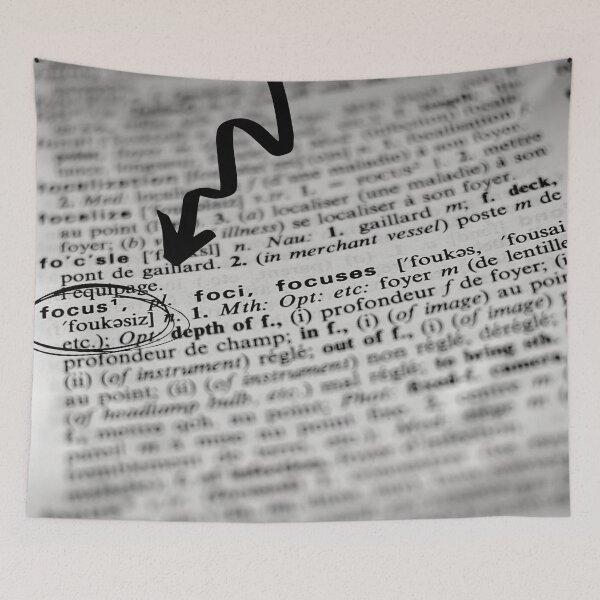 Item preview, FOCUS designed and sold by Swooncake Press.