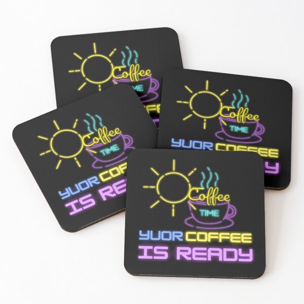 Item preview, YOUR COFFEE IS READY designed and sold by RedFlamenco.