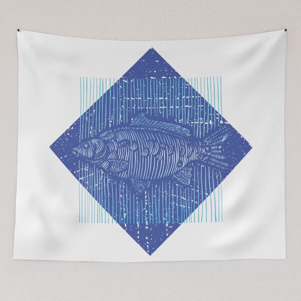 Item preview, Carp illustration 3d designed and sold by infleims.