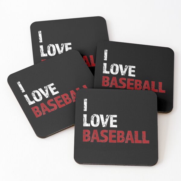 Item preview, I Love Baseball Text Vintage Distressed  designed and sold by manidala.