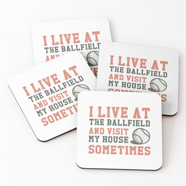 Item preview, I Live At The Ballfield And Visit My House Sometimes designed and sold by KMIKBAL7.