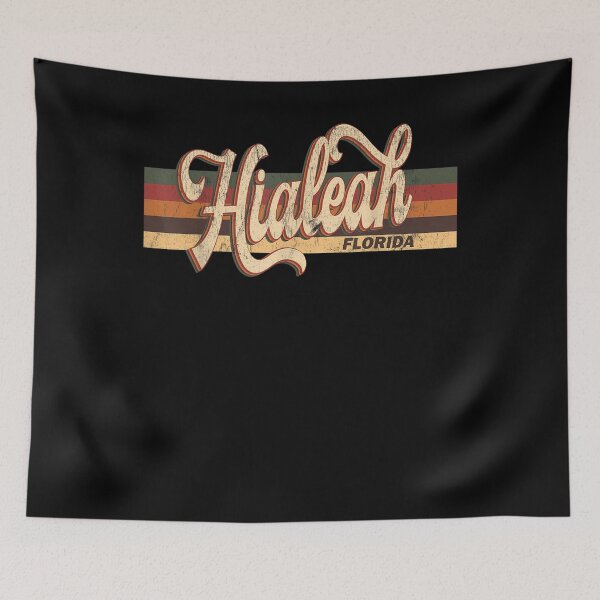Item preview, Vintage 80s 70s Hialeah Retro Florida  designed and sold by manidala.