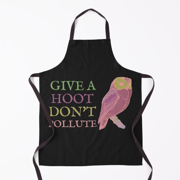 Item preview, Give A Hoot Don't Pollute Owl designed and sold by DesignsofNote.