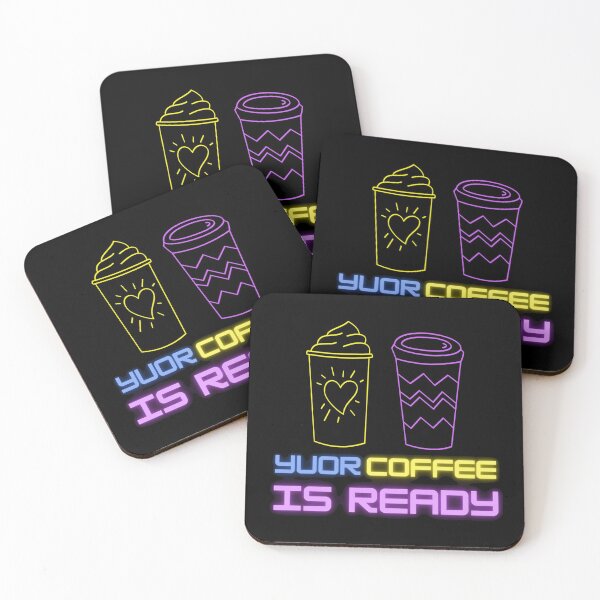 Item preview, YOUR COFFEE IS READY designed and sold by RedFlamenco.