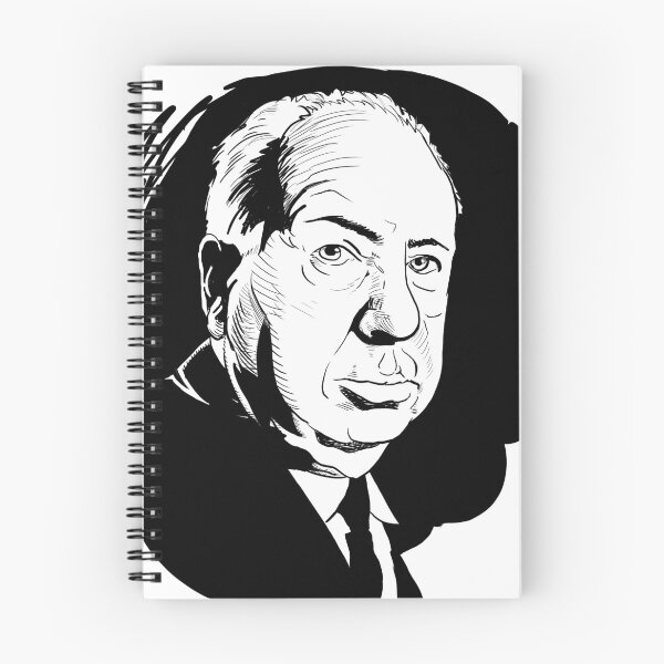 Item preview, Retrato de Alfred Hitchcock designed and sold by ameridroid.